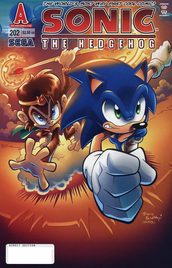 Sonic - Archie Adventure Series September 2009 Cover Page